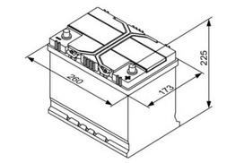 akumuliatorius 70ah - Bosch S4026 70Ah - 2 nuotrauka