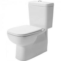 Duravit D-Code wc puodas 65cm su univer. nuotaku ir su bakeliu