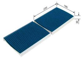 oro filtrai - Salono filtras BOSCH 0 986 628 571 - 2 nuotrauka