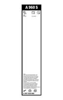 bosch aerotwin - Valytuvas  Bosch Aerotwin  750 mm 1vnt. Audi A2 - 3 nuotrauka