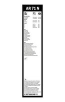 bosch aerotwin - Bosch Aerotwin Retrofit AR71N, 700mm - 3 nuotrauka