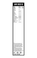 bosch aerotwin - Valytuvai Bosch Aerotwin AR503S 500 475mm 2vnt. - 3 nuotrauka