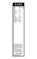 bosch aerotwin - Valytuvai Bosch Aerotwin 60 40 cm 2vnt. - 2 nuotrauka