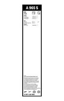 bosch aerotwin - Valytuvai Bosch Aerotwin 700 /600mm 2vnt. A965S - 3 nuotrauka