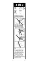 bosch valytuvai 650 - Valytuvas BOSCH 3 397 013 532 - 3 nuotrauka