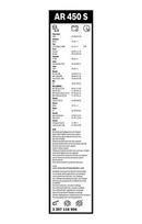 bosch aerotwin - Valytuvai Bosch Aerotwin AR450S 450/ 450mm Mini Cooper Clubman - 3 nuotrauka
