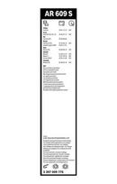 bosch aerotwin - Valytuvai  Bosch Aerotwin 600/ 600mm 2vnt. | Master Opel, Kia, Nissan, Renault - 3 nuotrauka