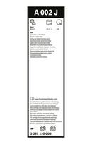 bosch aerotwin - Valytuvas BOSCH 3 397 110 00B - 2 nuotrauka
