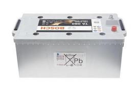 akumuliatorius 12v 10ah - BOSCH 0 092 TA0 800 12V 210Ah 1200A K+ - 4 nuotrauka
