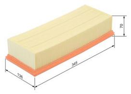 oro filtrai - Oro filtras BOSCH 1 987 429 404 - 2 nuotrauka