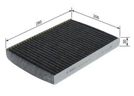 ziedadulke - Salono filtras BOSCH 1 987 432 300 - 2 nuotrauka