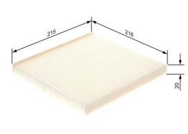 ziedadulke - Salono filtras BOSCH 1 987 432 085 - 2 nuotrauka