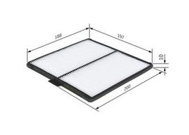 ziedadulke - Salono filtras BOSCH 1 987 432 171 - 2 nuotrauka