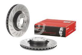 brembo xtra - Stabdžių diskas Xtra (1 vnt.) Priekis Dešinė/Kairė Tinka MERCEDES C (C204), E (A207), E (C207) - 2 nuotrauka