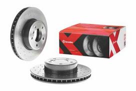 brembo xtra - Stabdžių diskas Xtra Priekis Dešinė/Kairė Tinka BMW 5 (E60), 5 (E61), 6 (E63), 6 (E64) - 2 nuotrauka