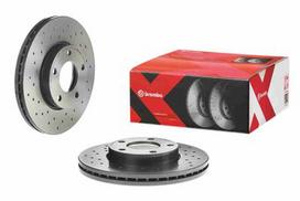 brembo xtra - Stabdžių diskas Xtra (1 vnt.) Priekis Dešinė/Kairė Tinka MAZDA 3, 5 - 2 nuotrauka