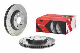 brembo xtra - Stabdžių diskas Xtra Priekis Dešinė/Kairė Tinka LEXUS ES; PONTIAC VIBE; TOYOTA AURIS, AVALON, CAMRY, MARK X ZIO I, MIRAI, PRIUS PLUS, RAV 4 III, RAV 4 IV - 2 nuotrauka
