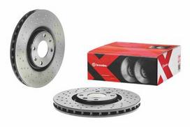 brembo xtra - Stabdžių diskas Xtra (1 vnt.) Priekis Dešinė/Kairė Tinka DS DS 3 / DS 3, DS 4, DS 5; CITROEN C4, C4 I, C4 II, C4 III, DS4, DS5; OPEL CORSA F, MOKKA; PEUGEOT 2008 II, 208 I, 208 II, 208/HATCHBACK - 2 nuotrauka