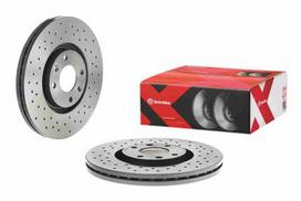 brembo xtra - Stabdžių diskas Xtra Priekis Dešinė/Kairė Tinka DS DS 3 / DS 3; CITROEN C4, C4 GRAND PICASSO I, C4 I, C4 III, C4 PICASSO I, C4 X; FIAT 600E / 600; JEEP AVENGER; OPEL CORSA F, MOKKA; PEUGEOT 2008 II - 2 nuotrauka