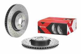 brembo xtra - Stabdžių diskas Xtra Priekis Dešinė/Kairė Tinka SUBARU FORESTER, LEGACY IV, LEGACY V, OUTBACK - 2 nuotrauka