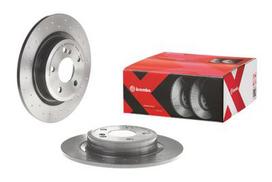 brembo xtra - Stabdžių diskas Xtra (1 vnt.) Galas Dešinė/Kairė Tinka MERCEDES A (W176), B SPORTS TOURER (W246, W242), CLA (C117), CLA SHOOTING BRAKE (X117), GLA (X156) - 2 nuotrauka