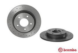 brembo xtra - Stabdžių diskas Xtra (1 vnt.) Galas Dešinė/Kairė Tinka MAZDA 3, 5 - 2 nuotrauka
