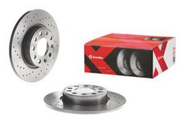 brembo xtra - Stabdžių diskas Xtra (1 vnt.) Galas Dešinė/Kairė Tinka ALFA ROMEO 159, BRERA, GIULIETTA, GIULIETTA/HATCHBACK, SPIDER, TONALE; FIAT 500X; JEEP COMPASS, RENEGADE - 2 nuotrauka