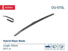 durys su stiklu - Denso DUR-070L 700mm hibridinis valytuvas - 2 nuotrauka