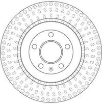 audio c7 - Stabdžių diskas Xtra (1 vnt.) Galas Dešinė/Kairė Tinka AUDI A4 ALLROAD B8, A4 ALLROAD B9, A4 B8, A4 B9, A5, A6 ALLROAD C7, A6 ALLROAD C8, A6 C7, A6 C8, A7, A8 D4, A8 D5, Q5, Q7; PORSCHE MACAN - 2 nuotrauka