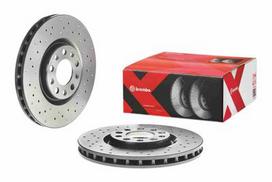 brembo xtra - Stabdžių diskas Xtra (1 vnt.) Priekis Dešinė/Kairė Tinka ALFA ROMEO 159, BRERA, GIULIETTA, GIULIETTA/HATCHBACK, SPIDER; CHRYSLER 200; JEEP RENEGADE - 2 nuotrauka