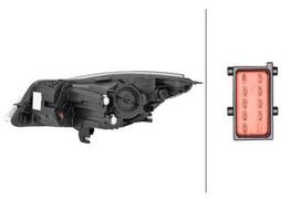 opel insignia automobilis - Priekinis žibintas HELLA 1EL011 165-721 OPEL INSIGNIA A, INSIGNIA A COUNTRY - 2 nuotrauka