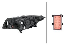 opel insignia automobilis - Priekinis žibintas HELLA 1EL011 165-761 OPEL INSIGNIA A, INSIGNIA A COUNTRY - 2 nuotrauka
