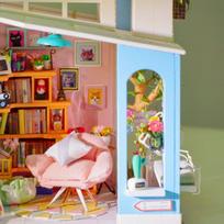 mini namas 3d - Mini namas 3D konstruktorius TM Varvikas - Dora's LOFT RB010e - 3 nuotrauka