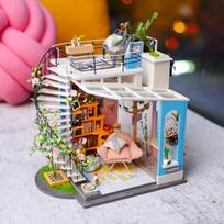 mini namas 3d - Mini namas 3D konstruktorius TM Varvikas - Dora's LOFT RB010e - 6 nuotrauka