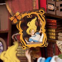 book nook - Robotime Mini namas 3D konstruktorius Alice Adventure, TGB12, 300 det. - 3 nuotrauka
