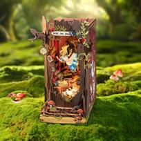 book nook - Robotime Mini namas 3D konstruktorius Alice Adventure, TGB12, 300 det. - 5 nuotrauka