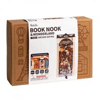 arcade - ROBOTIME 3D konstruktorius Book Nook Arcade Dating - 2 nuotrauka
