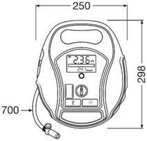 padangu matuoklis - Osram TYREinflate 6000 - 2 nuotrauka