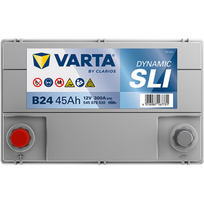 45ah varta - VARTA B24 45Ah 300A (EN) 12V akumuliatorius - 2 nuotrauka