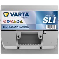 12v akumuliatorius - VARTA BLACK 45AH 400A B20 - 2 nuotrauka