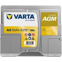 12v akumuliatorius - Varta AGM 550901054 12V 50Ah 540A Start-Stop AGM - 2 nuotrauka