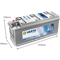 akumuliatorius 12v 12 ah - Varta ProMotive Black J10 - 4 nuotrauka