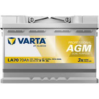 akumuliatorius 70ah - Varta AGM 70Ah 760A 12V - 3 nuotrauka