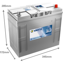 akumuliatorius 12v 720a - Varta ProMotive Black J1 - 4 nuotrauka