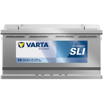 akumuliatorius 12v 720a - Varta SLI590122072 12V 90Ah 720A (P+) starteris - 3 nuotrauka