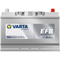 12v akumuliatorius - Varta Dynamic EFB 85Ah 800A 12V - 3 nuotrauka