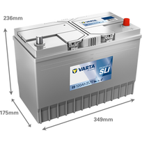 automobilio varta akumuliatoriai - Varta ProMotive Black HD I9 - 4 nuotrauka