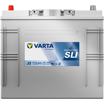 akumuliatorius 12v 12 ah - Varta ProMotive Black J2, 12 V, 125 Ah, 720 A - 3 nuotrauka