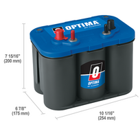 akumuliatorius 12v 12 ah - Akumuliatorius Optima 12 V 50 Ah BT SLI-4.2 - 4 nuotrauka
