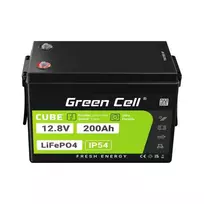 lifepo4 - Green Cell CUBE LFPGC12V200AH LiFePO4 200Ah 12.8V 2560Wh - 8 nuotrauka